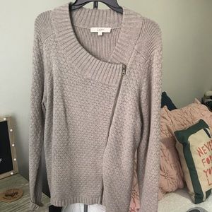 LOFT Asymmetrical Sweater